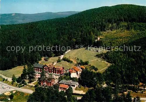 AK / Ansichtskarte Sand Buehl Plaettig Hotel im Schwarzwald Fliegeraufnahme Kat. Buehl