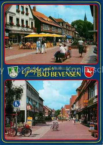 AK / Ansichtskarte Bad Bevensen Fussgaengerzone Strassencafes Kat. Bad Bevensen