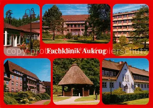 AK / Ansichtskarte Aukrug Fachklinik der LVA Schleswig Holstein Details Kat. Aukrug