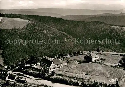 AK / Ansichtskarte St Andreasberg Harz Berghotel Glockenberg Baude Fliegeraufnahme  Kat. Sankt Andreasberg