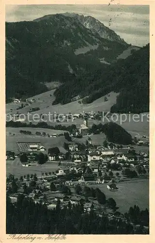 AK / Ansichtskarte Ruhpolding mit Hochfelln Kat. Ruhpolding