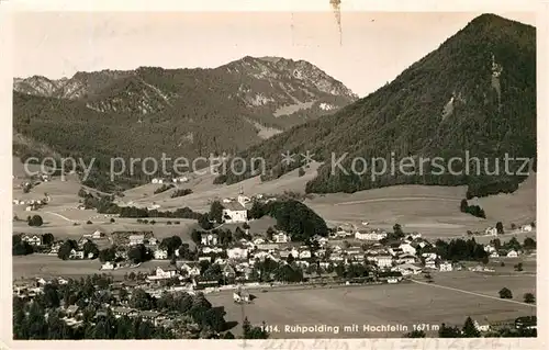 AK / Ansichtskarte Ruhpolding mit Hochfelln Kat. Ruhpolding