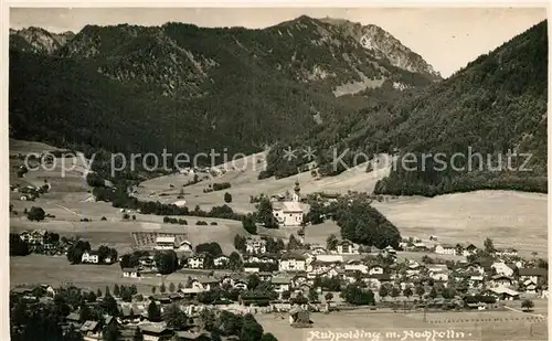 AK / Ansichtskarte Ruhpolding mit Hochfelln Kat. Ruhpolding