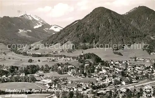 AK / Ansichtskarte Ruhpolding mit Hochfelln und Westernberg Fliegeraufnahme Kat. Ruhpolding