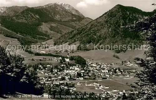 AK / Ansichtskarte Ruhpolding mit Hochfelln Kat. Ruhpolding