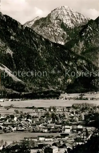 AK / Ansichtskarte Ruhpolding mit Sonntagshorn Kat. Ruhpolding