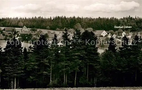 AK / Ansichtskarte Oberlengenhardt Gasthof Pension Ochsen Kat. Schoemberg