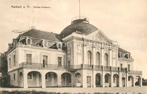 AK / Ansichtskarte Marbach Neckar Schiller Museum Kat. Marbach am Neckar