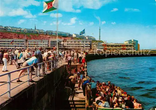 AK / Ansichtskarte Helgoland Landungsbruecke Nordseeinsel Kat. Helgoland