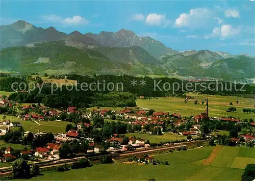 AK / Ansichtskarte uebersee Kampenwand Fliegeraufnahme Kat. uebersee