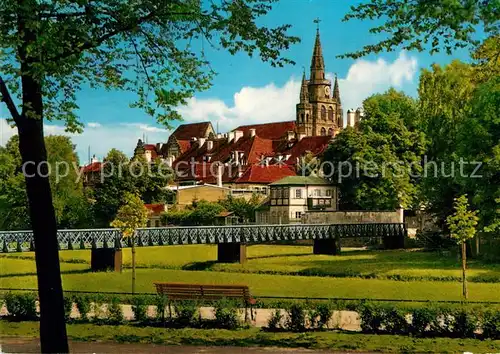 AK / Ansichtskarte Ansbach Mittelfranken Gumbertuskirche Kat. Ansbach