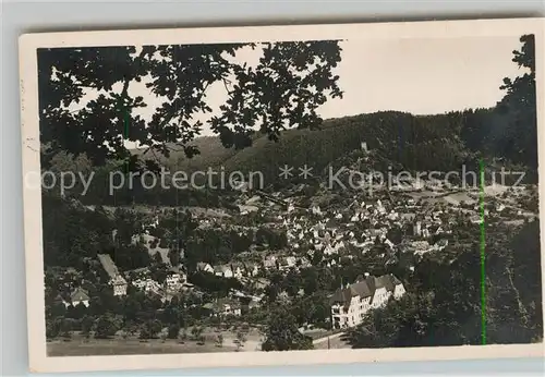 AK / Ansichtskarte Bad Liebenzell Blick vom Kaffehof Kat. Bad Liebenzell