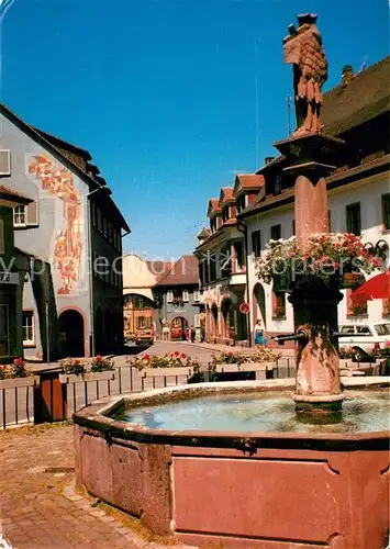 AK / Ansichtskarte Ettenheim Nepomukbrunnen Kat. Ettenheim