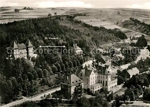 AK / Ansichtskarte Bad Soden Salmuenster Kurheim St. Vinzenz Fliegeraufnahme Kat. Bad Soden Salmuenster