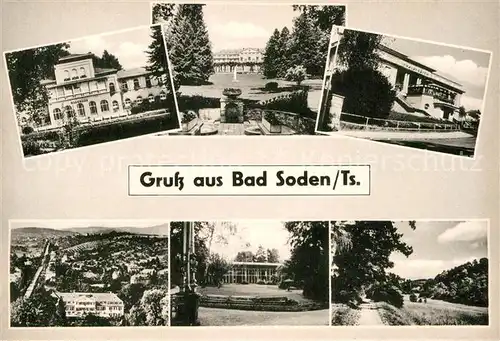 AK / Ansichtskarte Bad Soden Taunus Badehaus  Kat. Bad Soden am Taunus