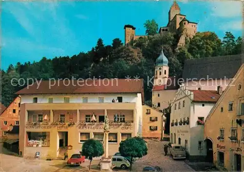 AK / Ansichtskarte Kipfenberg Oberbayern Hotel Cafe Hannemann Kipfenberg Kat. Kipfenberg