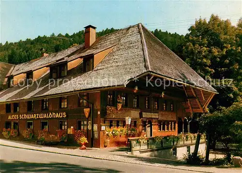 AK / Ansichtskarte Todtmoos Hotel Altes Schwarzwaldhaus Kat. Todtmoos