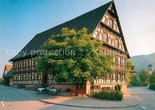 AK / Ansichtskarte Steinach Baden Hotel Schwarzer Adler  Kat. Steinach Schwarzwald