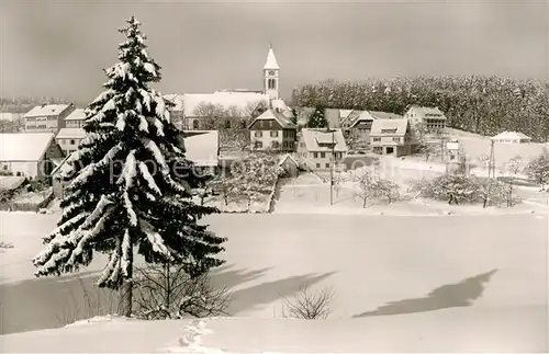 AK / Ansichtskarte Luetzenhardt Panorama Winter Kat. Waldachtal