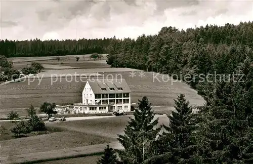 AK / Ansichtskarte Luetzenhardt Schwarzwaldsanatorium Kat. Waldachtal