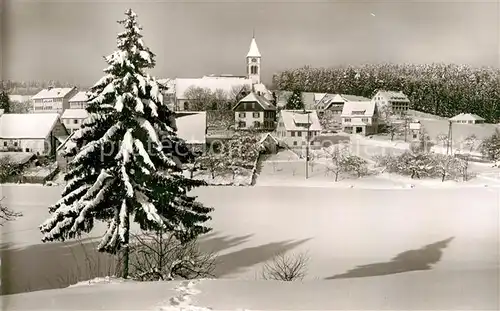 AK / Ansichtskarte Luetzenhardt Panorama Winter Kat. Waldachtal