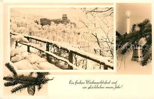 AK / Ansichtskarte Heidelberg Neckar Schloss Kat. Heidelberg