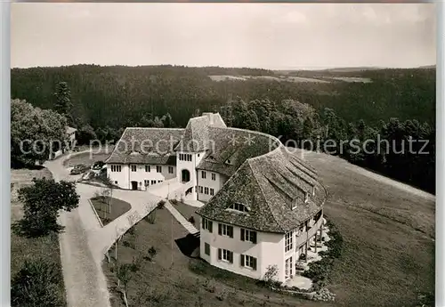 AK / Ansichtskarte Unterlengenhardt Paracelsus Haus Fliegeraufnahme Kat. Bad Liebenzell