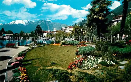 AK / Ansichtskarte Locarno Lago Maggiore Lungolago Seepromenade