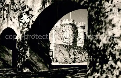 AK / Ansichtskarte Rhodos Rhodes aegaeis Palais du Grand Maitre de Rhodes Palast Kat. 