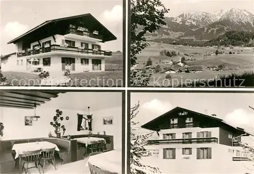 AK / Ansichtskarte Obermaiselstein Gaestehaus Breyer  Kat. Obermaiselstein