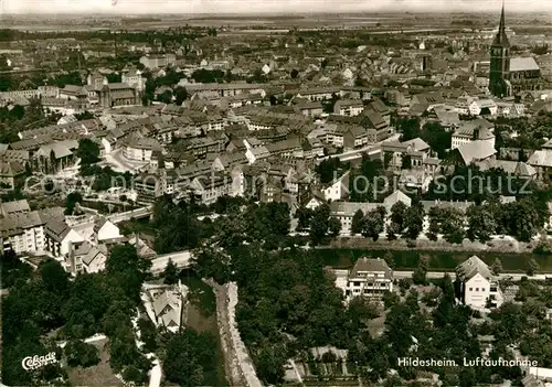 AK / Ansichtskarte Hildesheim Fliegeraufnahme Kat. Hildesheim