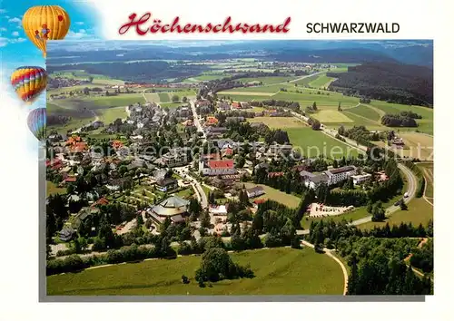 AK / Ansichtskarte Hoechenschwand Fliegeraufnahme Kat. Hoechenschwand