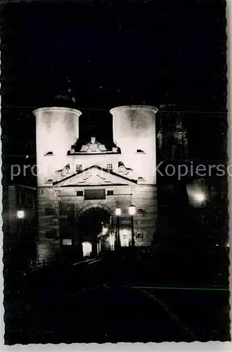 AK / Ansichtskarte Heidelberg Neckar Schloss Nacht Kat. Heidelberg