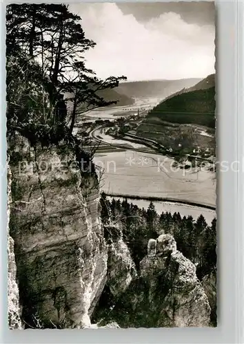 AK / Ansichtskarte Oberndorf Neckar Blick vom Schlattfels Kat. Oberndorf am Neckar