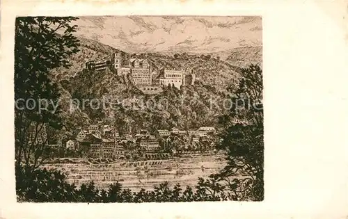 AK / Ansichtskarte Heidelberg Neckar Schloss Kat. Heidelberg