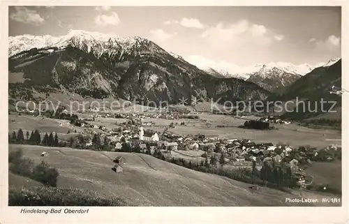 AK / Ansichtskarte Hindelang Bad Oberdorf  Kat. Bad Hindelang