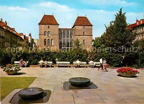 AK / Ansichtskarte Hildesheim Rathaus Rueckseite Platz Kat. Hildesheim