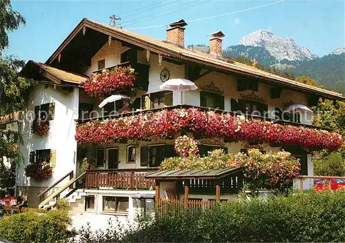 AK / Ansichtskarte Bayrischzell Pension Wendelsteinblick Kat. Bayrischzell