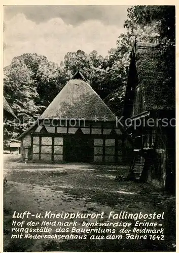 AK / Ansichtskarte Fallingbostel Hof der Heidmark Niedersachsenhaus  Kat. Bad Fallingbostel