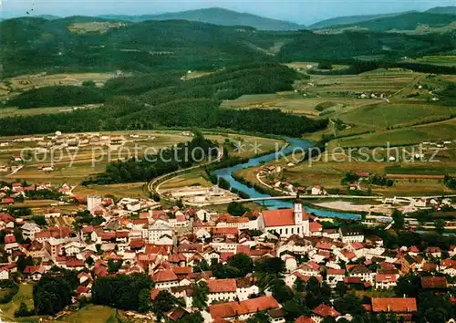 AK / Ansichtskarte Viechtach Bayerischer Wald Fliegeraufnahme Kat. Viechtach