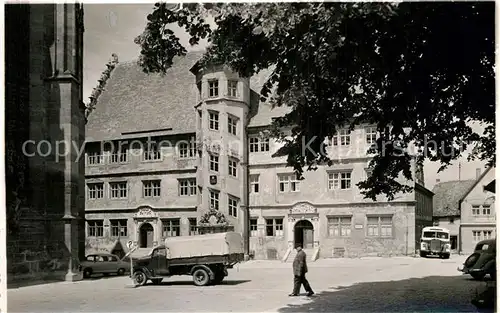 AK / Ansichtskarte Rothenburg Tauber Teilansicht  Kat. Rothenburg ob der Tauber