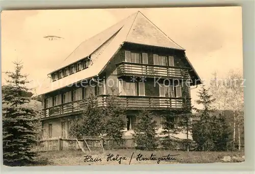 AK / Ansichtskarte Hinterzarten Haus Helga Kat. Hinterzarten