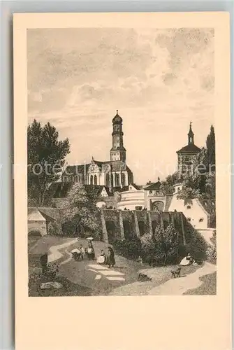 AK / Ansichtskarte Augsburg Sankt Ulrichs Kirche Rotes Tor Kat. Augsburg