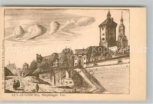 AK / Ansichtskarte Augsburg Stephinger Tor  Kat. Augsburg