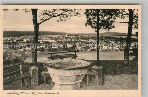 AK / Ansichtskarte Bonndorf Schwarzwald Teilansicht  Kat. Bonndorf