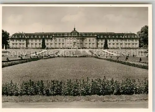 AK / Ansichtskarte Ludwigsburg Wuerttemberg Schloss mit Schlossgarten