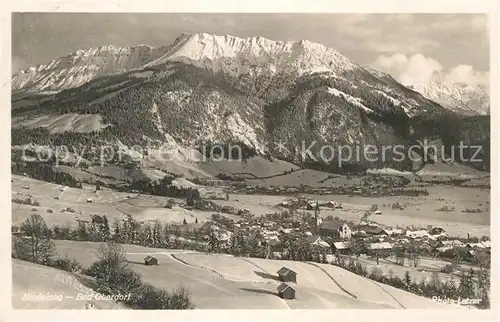 AK / Ansichtskarte Bad Oberdorf Wintersport Kurplatz Winter Kat. Bad Hindelang