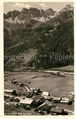 AK / Ansichtskarte Hinterstein Bad Hindelang Panorama