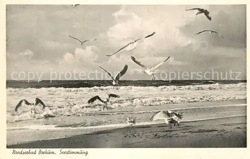 AK / Ansichtskarte Borkum Nordseebad Seestimmung Kat. Borkum