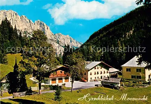 AK / Ansichtskarte Weissbach Lofer Alpengasthof Hirschbuehel Muehlsturzhorn Kat. Weissbach bei Lofer